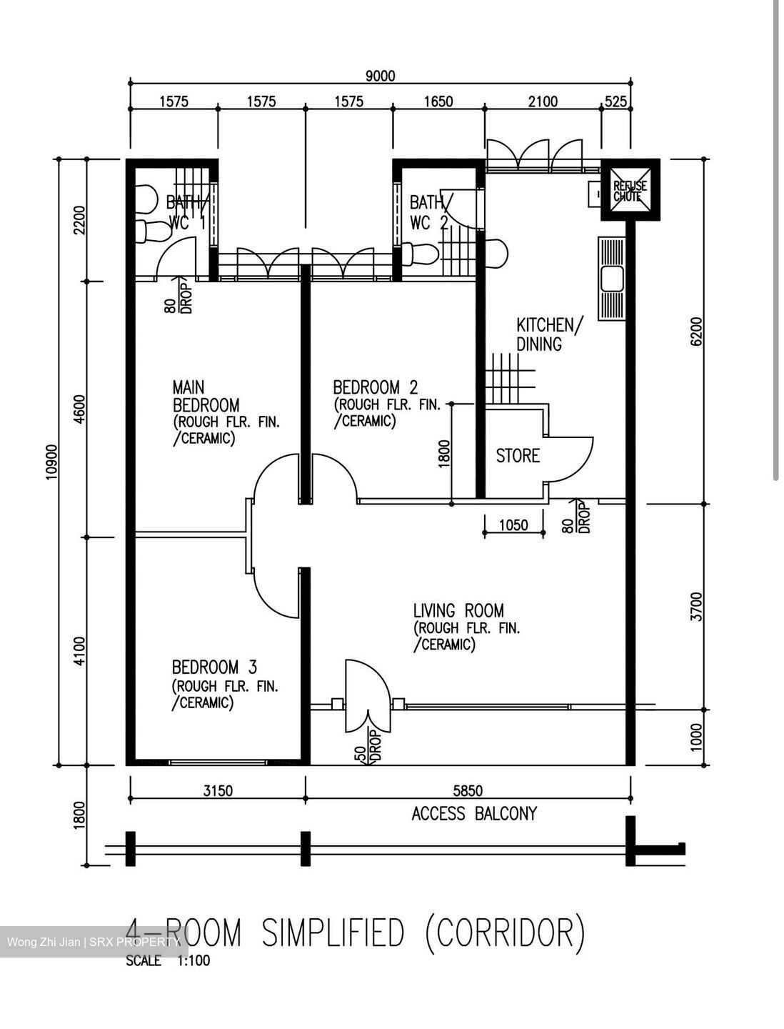 Blk 250 Yishun Sunshine (Yishun), HDB 4 Rooms #573722661